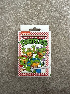 2 for $15 Teenage Mutant Ninja Turtles Card Deck - never used